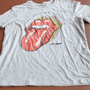 The Rolling Stones Gray Short Sleeve Tee